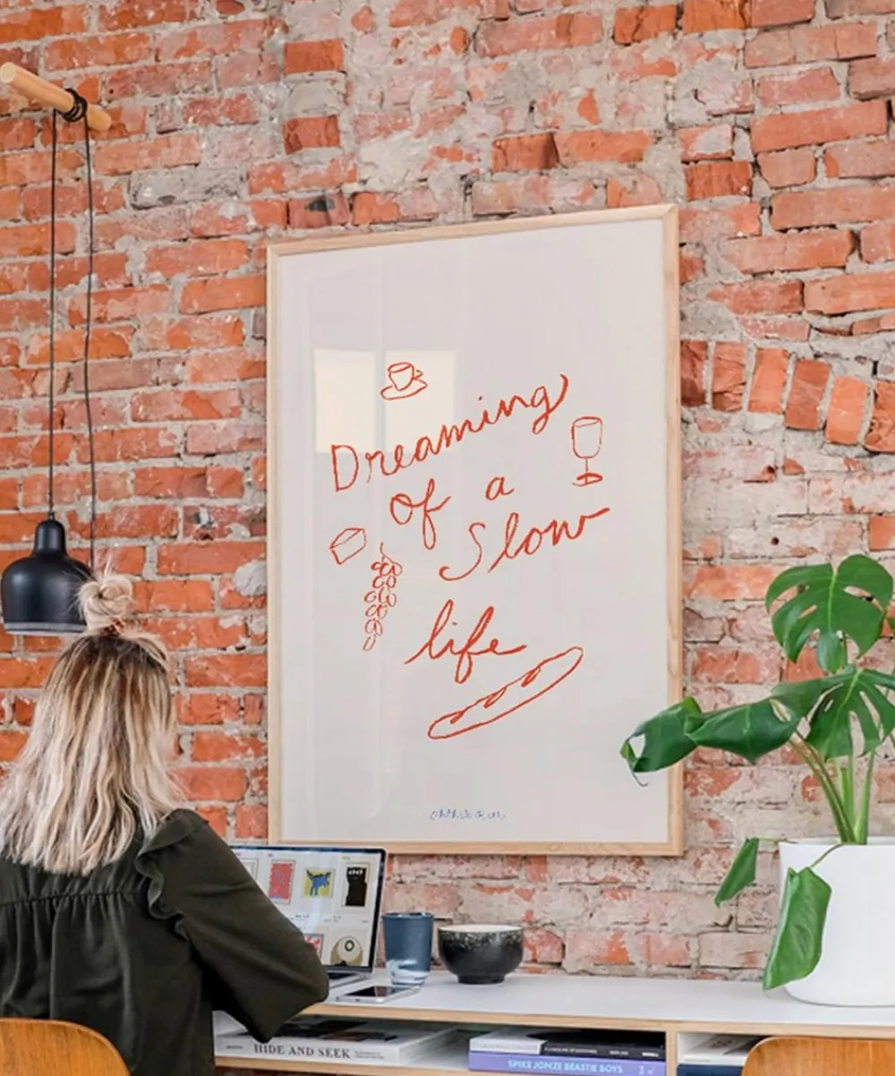 PSTR Studio Wall Art^Phthalo Ruth Slow Life Framed Print