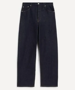 Dries Van Noten Trousers^Pine Straight-Cut Denim Jeans