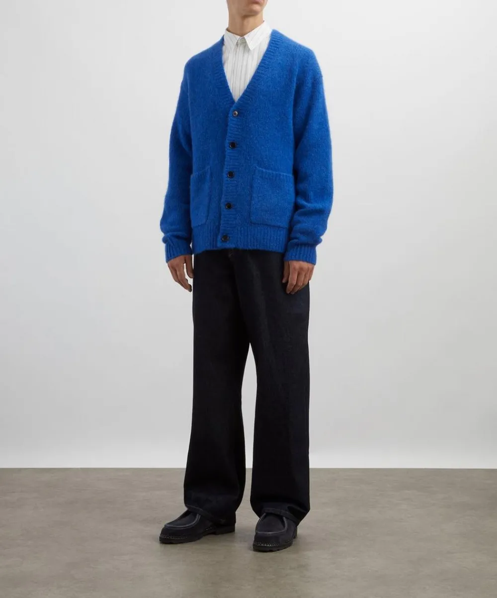 Dries Van Noten Trousers^Pine Straight-Cut Denim Jeans