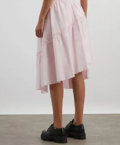 YMC Skirts^Pink Draped Skirt