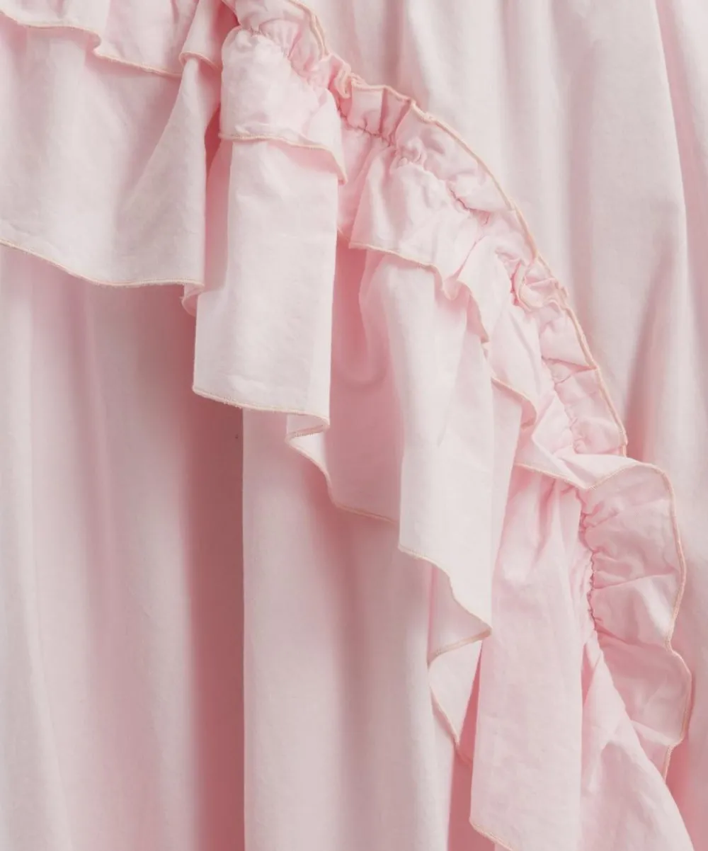 YMC Skirts^Pink Draped Skirt