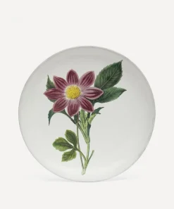 Astier de Villatte Tableware^Pink Flower Dinner Plate