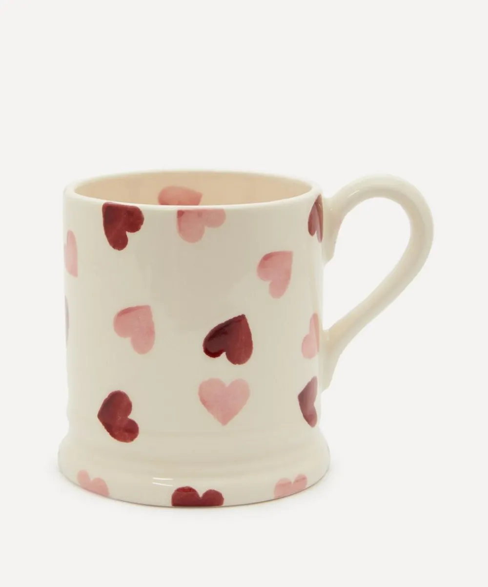 Emma Bridgewater Mugs^Pink Hearts Half-Pint Mug