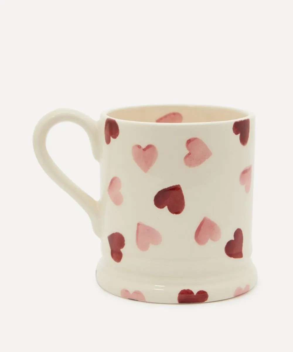 Emma Bridgewater Mugs^Pink Hearts Half-Pint Mug