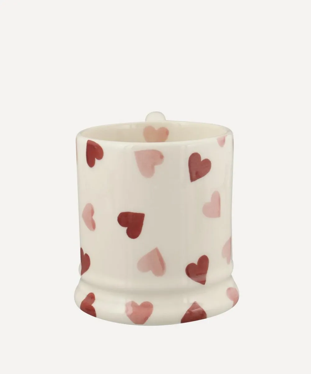 Emma Bridgewater Mugs^Pink Hearts Half-Pint Mug
