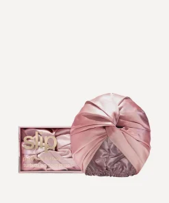 Slip Hair Styling^Pink Silk Hair Turban