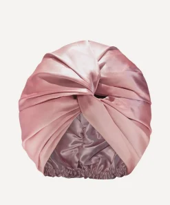 Slip Hair Styling^Pink Silk Hair Turban