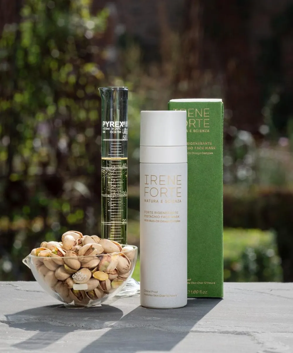 Irene Forte Skin Concern|Masks & Exfoliators^Pistachio Face Mask with Multi-Oil Omega Complex 50ml