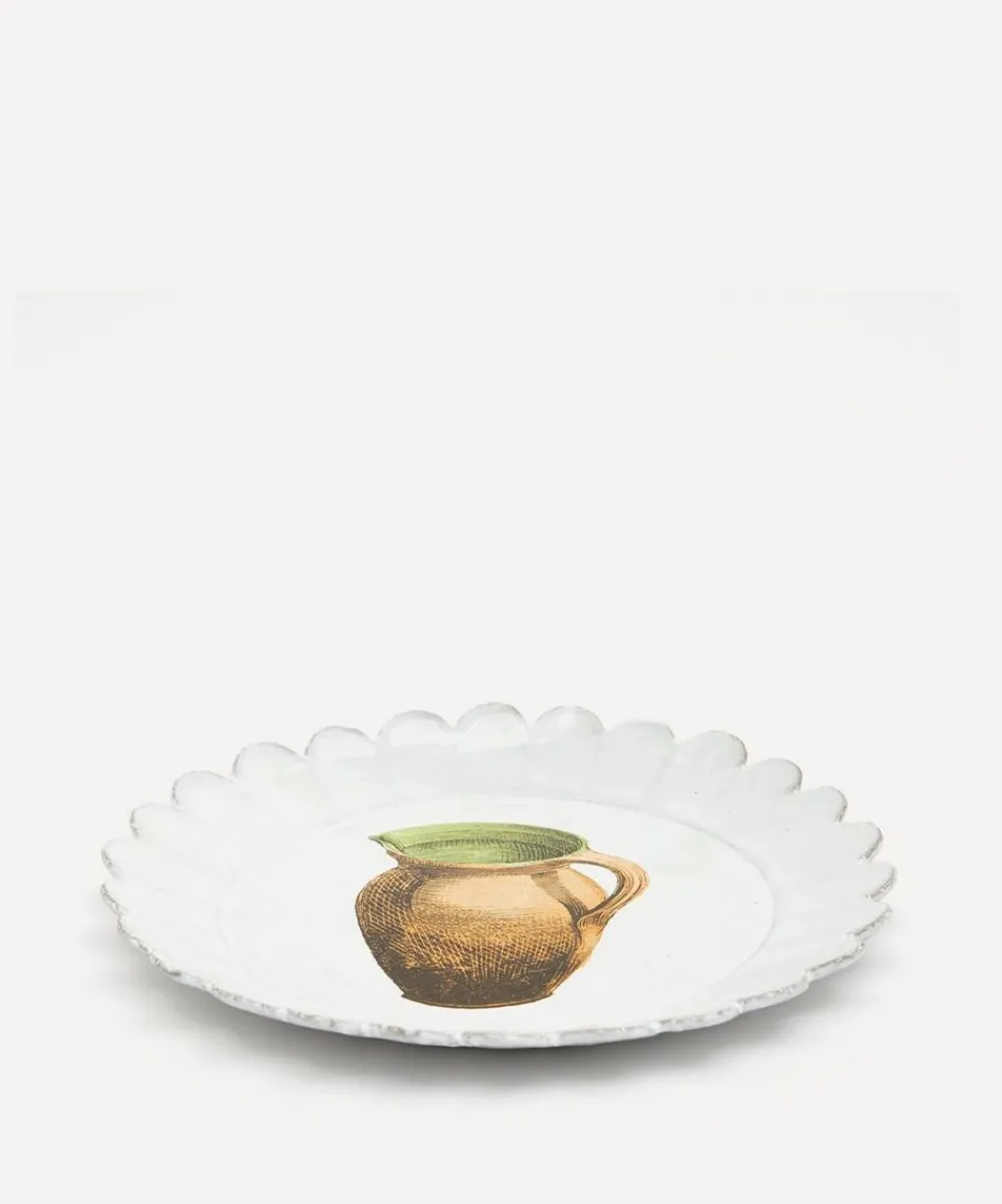 Astier de Villatte Tableware^Pitcher Plate