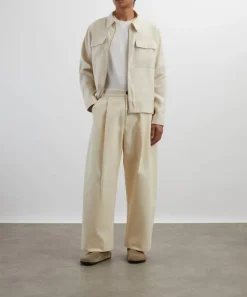 Studio Nicholson Tops^Piu Optic White Oversized T-Shirt