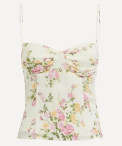 Reformation Tops^Pixie Posy Top
