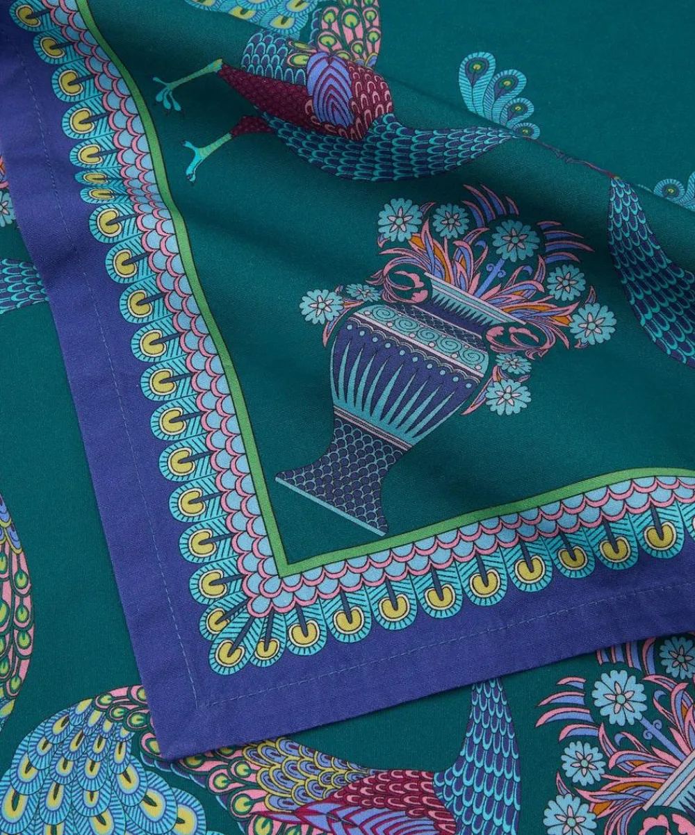 Liberty Tableware|Kitchen^2PK Peacock Garden 45x45cm Napkin