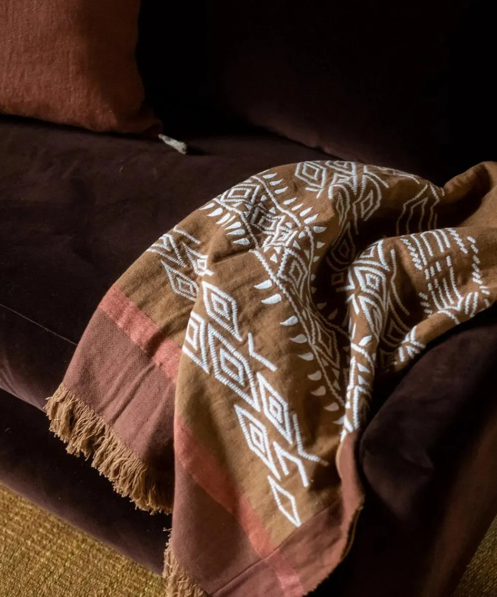 Caravane Throws|Bedroom^Plaid Dhara Blanket