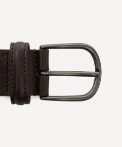 Anderson's Belts^Plain Leather Woven Belt
