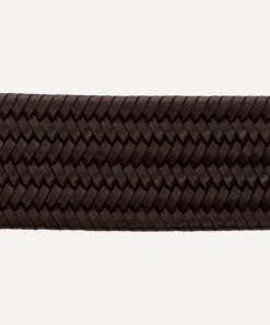 Anderson's Belts^Plain Leather Woven Belt