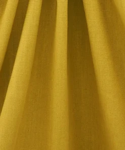 Liberty Interiors Furnishing Fabrics^Plain Lustre Linen in Fennel