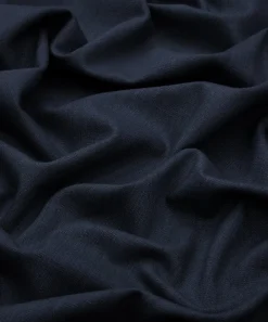 Liberty Interiors Furnishing Fabrics^Plain Lustre Linen in Ink