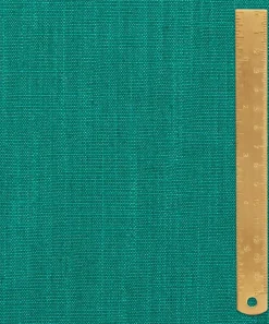 Liberty Interiors Furnishing Fabrics^Plain Lustre Linen in Jade