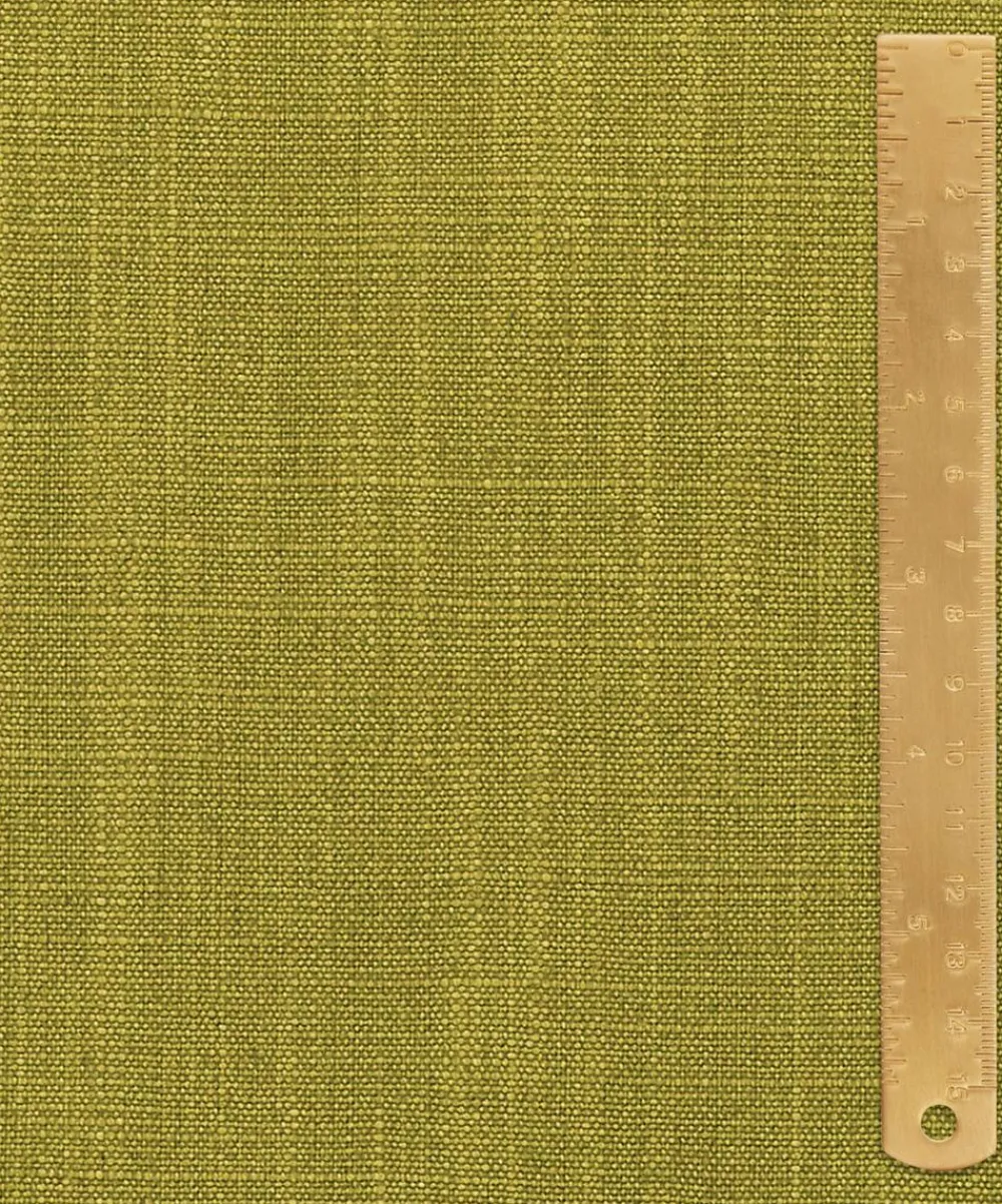 Liberty Interiors Furnishing Fabrics^Plain Lustre Linen in Lichen