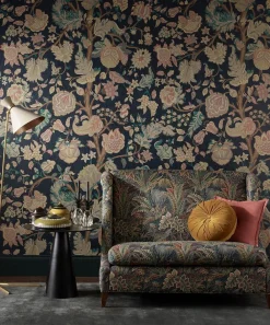 Liberty Interiors Furnishing Fabrics^Plain Lustre Linen in Slipper