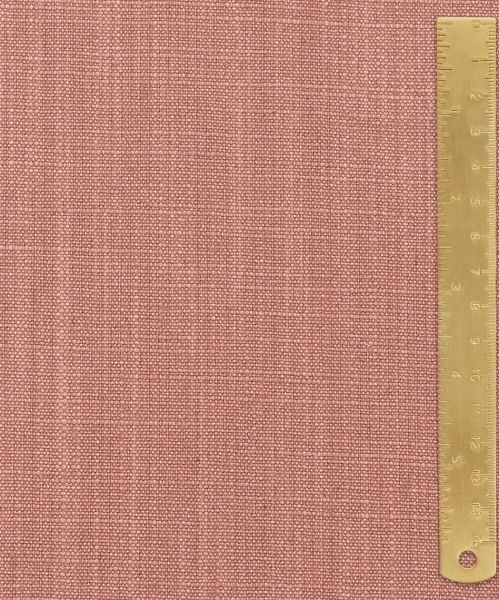 Liberty Interiors Furnishing Fabrics^Plain Lustre Linen in Slipper