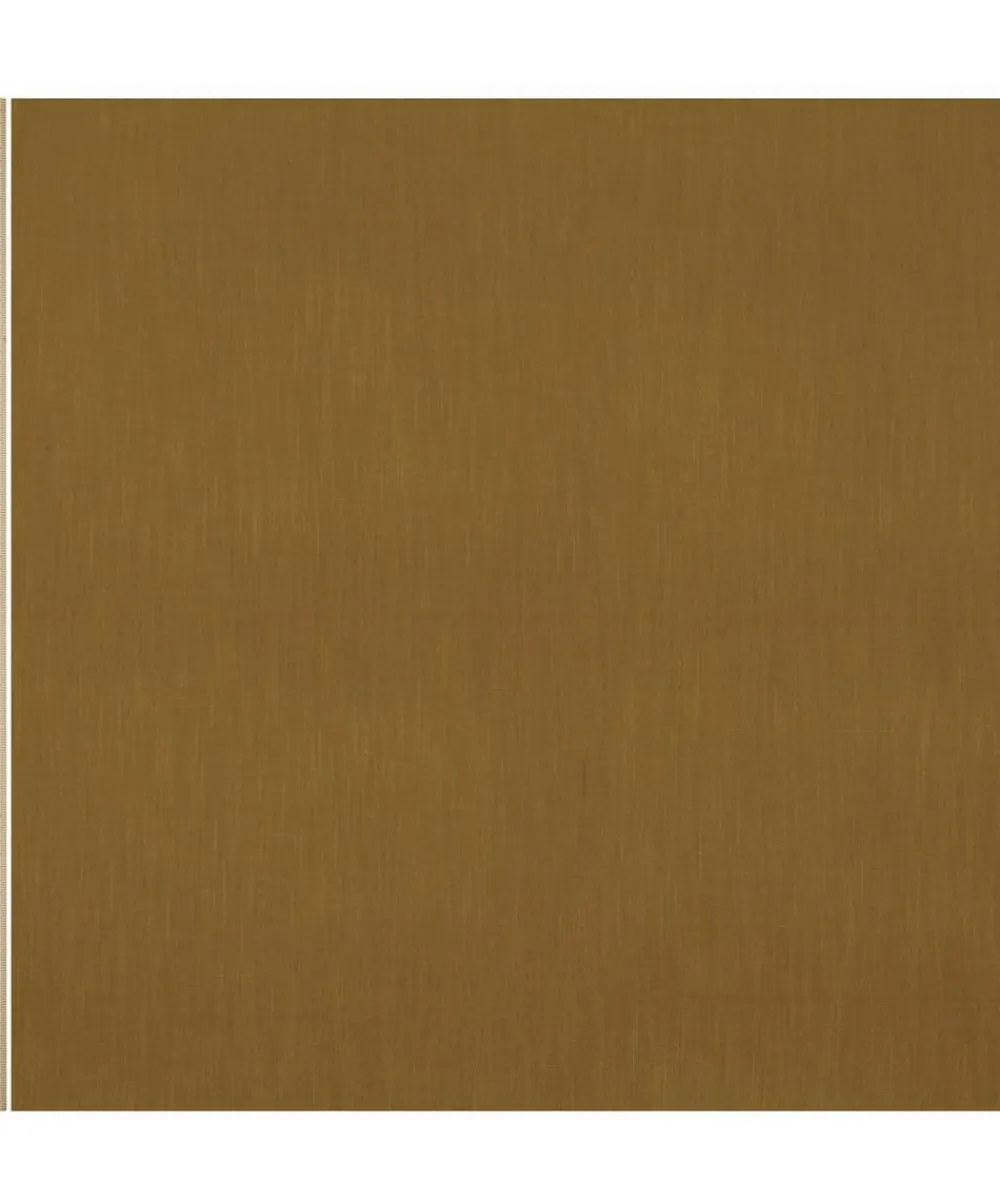 Liberty Interiors Furnishing Fabrics^Plain Lustre Linen in Tobacco