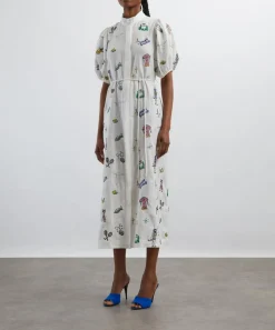 ALÉMAIS Dresses^Play Embroidered Shirt Dress