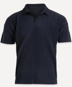 Homme Plisse Issey Miyake Tops^Pleated Polo Shirt