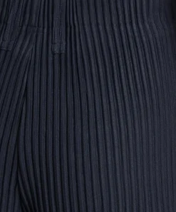 Homme Plisse Issey Miyake Trousers^Pleated Straight Leg Trousers
