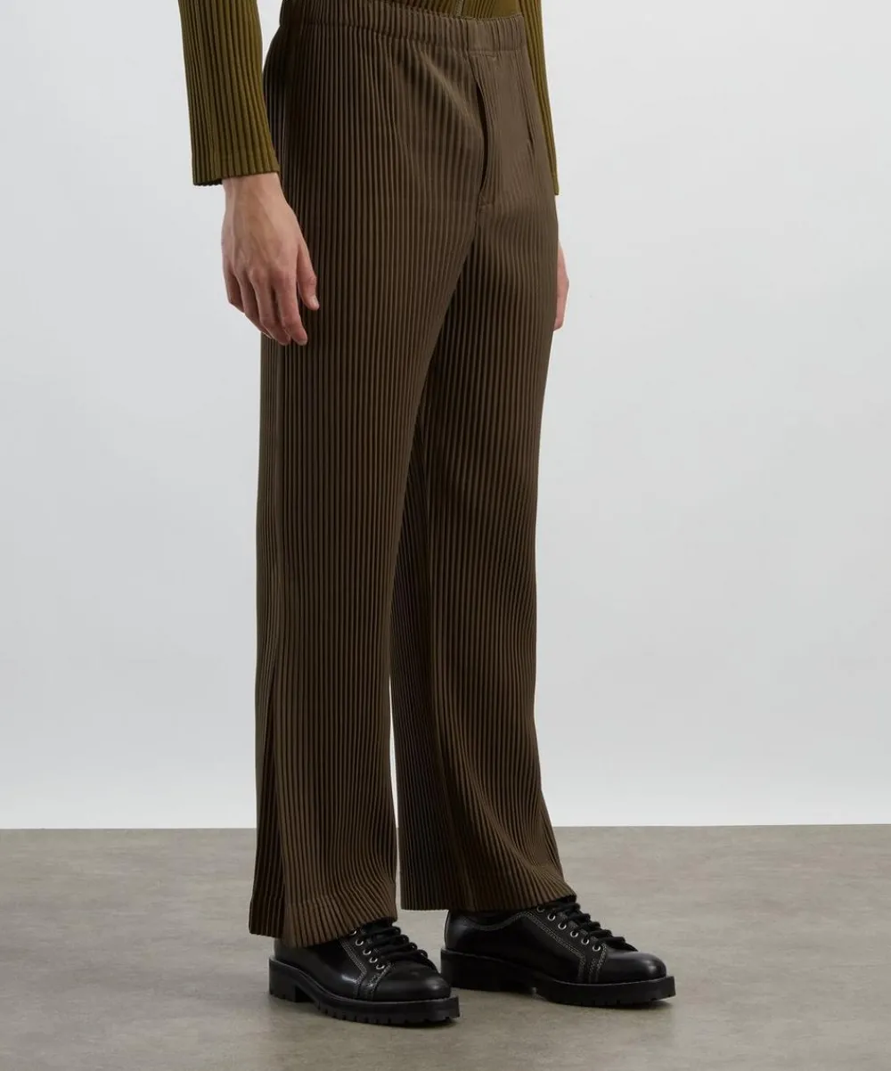 HOMME PLISSÉ ISSEY MIYAKE Trousers^PLEATS BOTTOMS 3 Flared-Leg Trousers