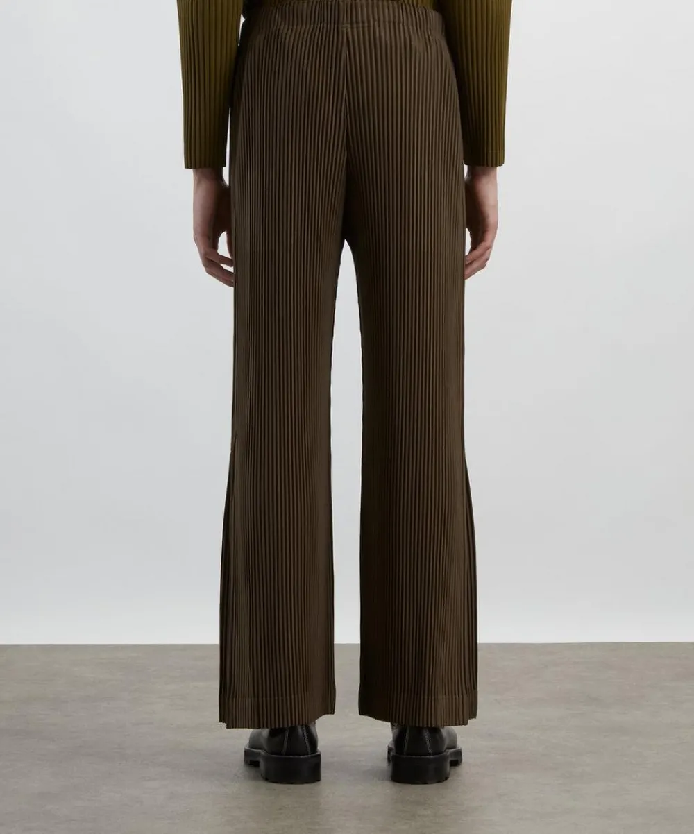 HOMME PLISSÉ ISSEY MIYAKE Trousers^PLEATS BOTTOMS 3 Flared-Leg Trousers