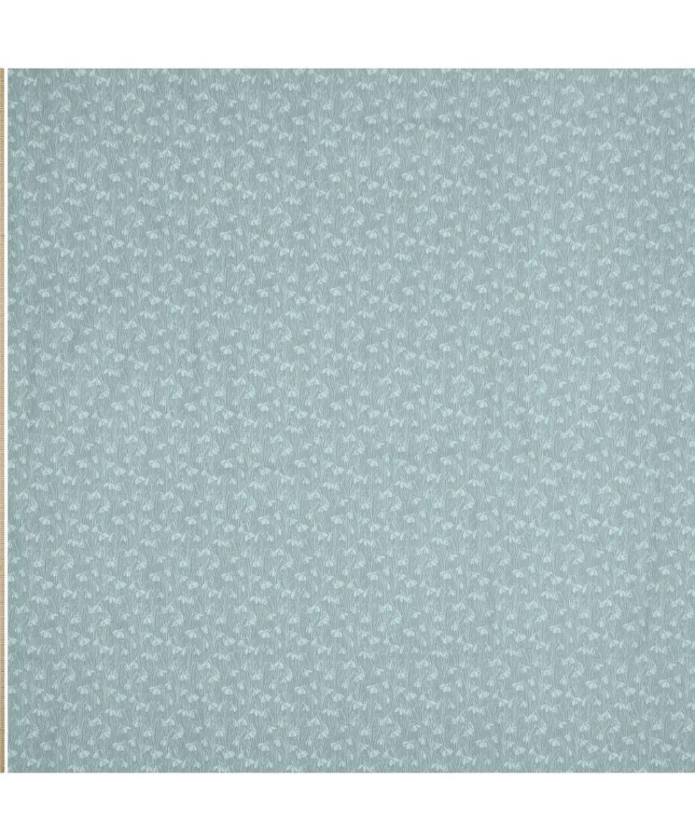 Liberty Fabrics Cotton For Quilting^Polar Grey Snowdrop Spot Lasenby Quilting Cotton
