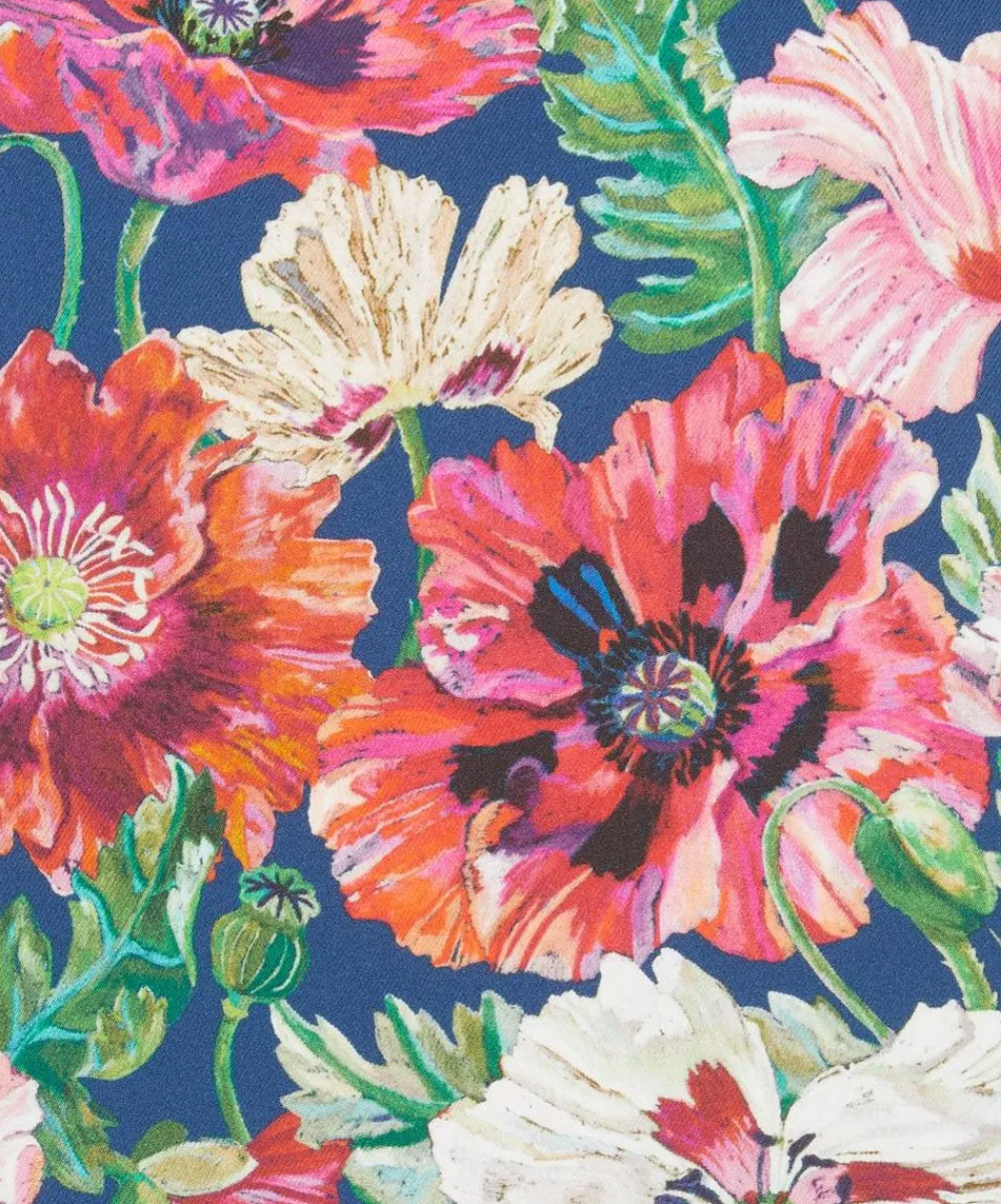 Liberty Fabrics Monument Twill|Classic Silks^Poppy Amelie Silk Twill