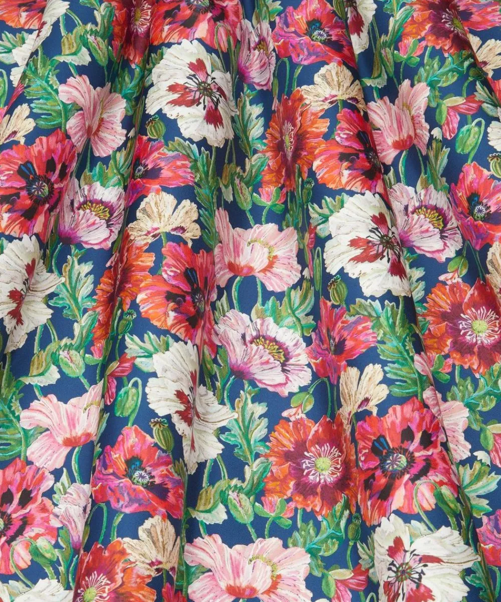 Liberty Fabrics Monument Twill|Classic Silks^Poppy Amelie Silk Twill
