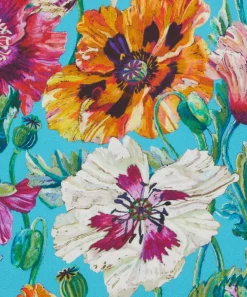 Liberty Fabrics Monument Twill|Classic Silks^Poppy Amelie Silk Twill