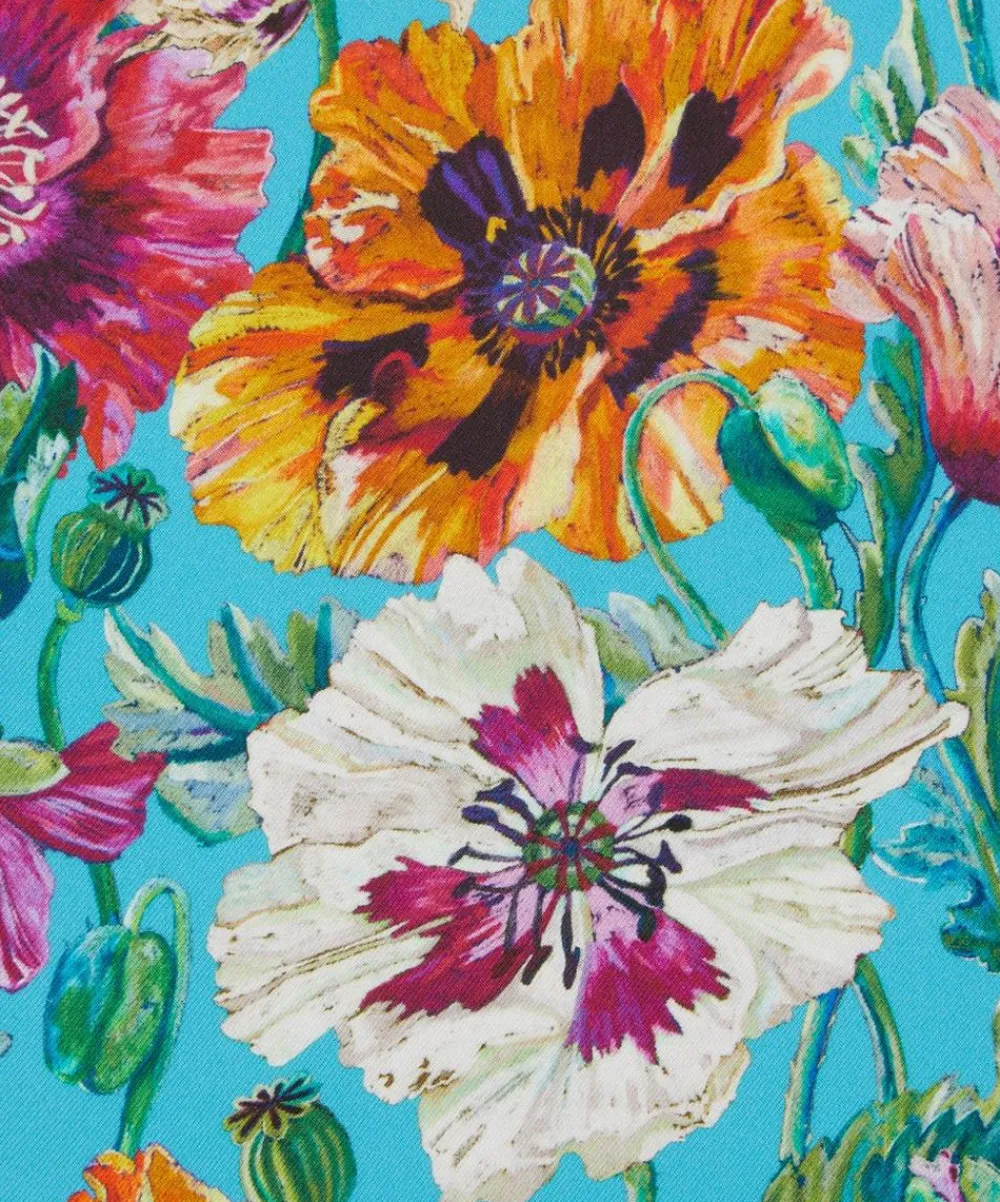 Liberty Fabrics Monument Twill|Classic Silks^Poppy Amelie Silk Twill