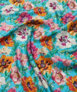 Liberty Fabrics Monument Twill|Classic Silks^Poppy Amelie Silk Twill