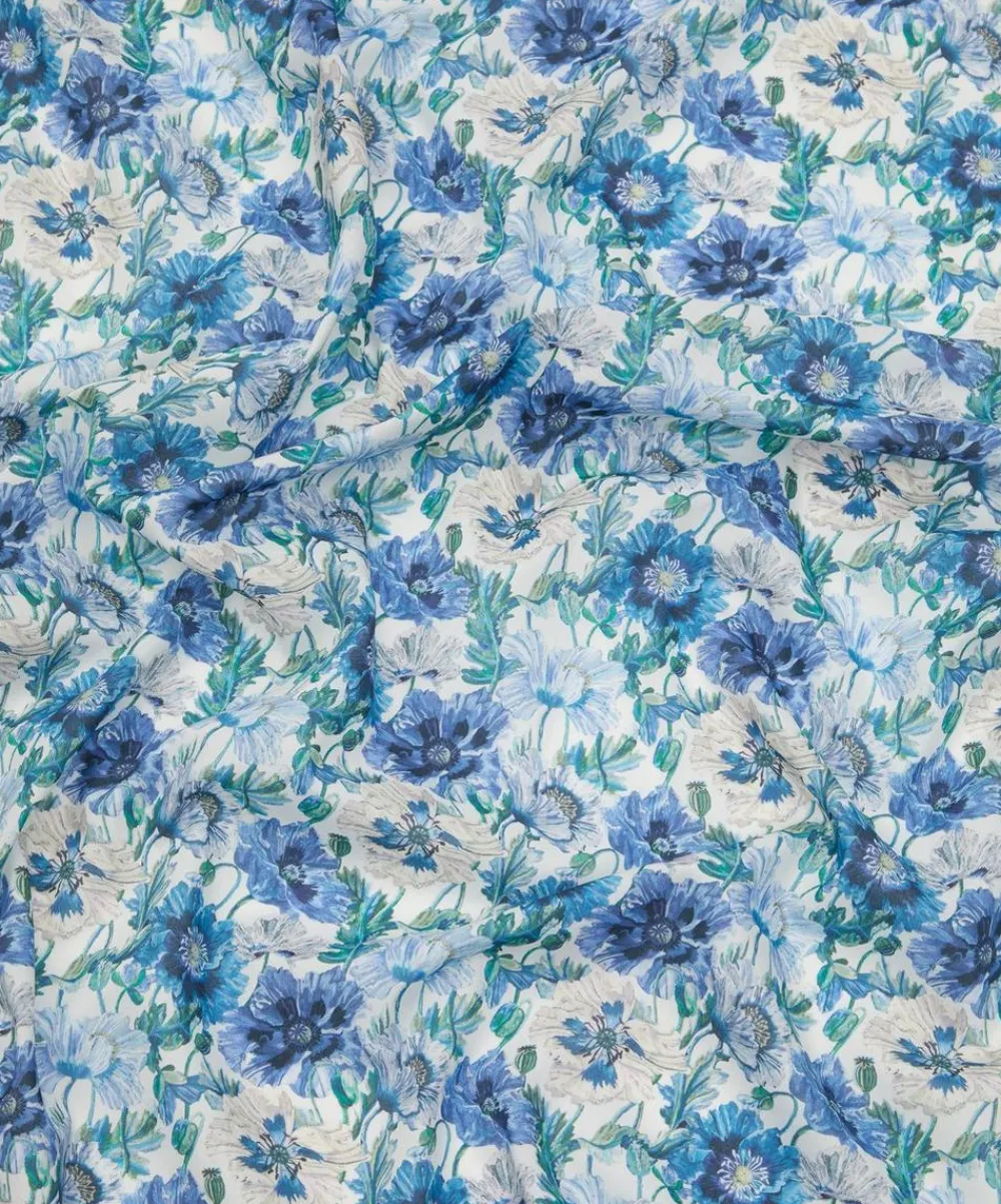 Liberty Fabrics Classic Tana Lawn|Tana Lawn™ Cotton^Poppy Amelie Tana Lawn™ Cotton