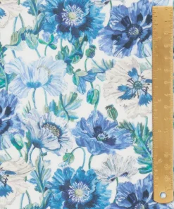 Liberty Fabrics Classic Tana Lawn|Tana Lawn™ Cotton^Poppy Amelie Tana Lawn™ Cotton