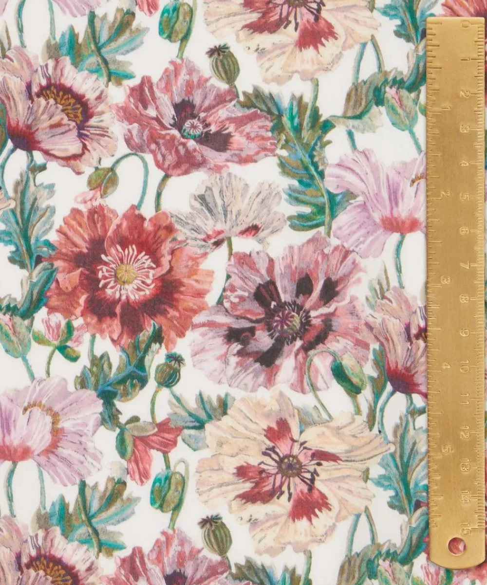 Liberty Fabrics Classic Tana Lawn|Tana Lawn™ Cotton^Poppy Amelie Tana Lawn™ Cotton