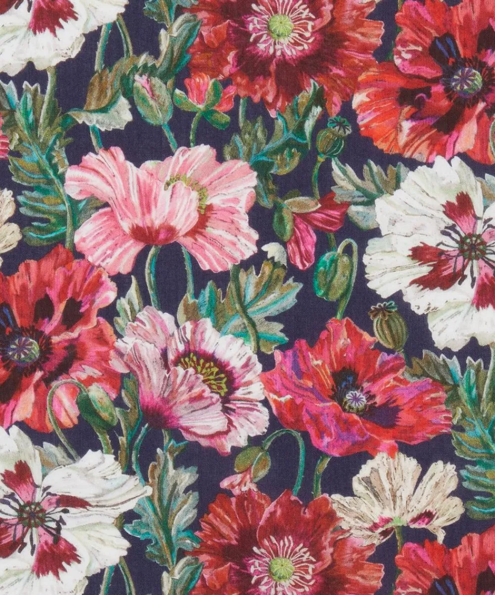 Liberty Fabrics Classic Tana Lawn|Tana Lawn™ Cotton^Poppy Amelie Tana Lawn™ Cotton