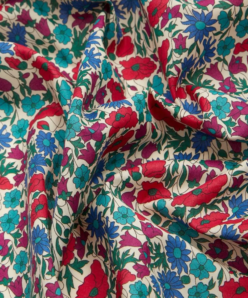 Liberty Fabrics Classic Tana Lawn|Tana Lawn™ Cotton^Poppy and Daisy Tana Lawn™ Cotton