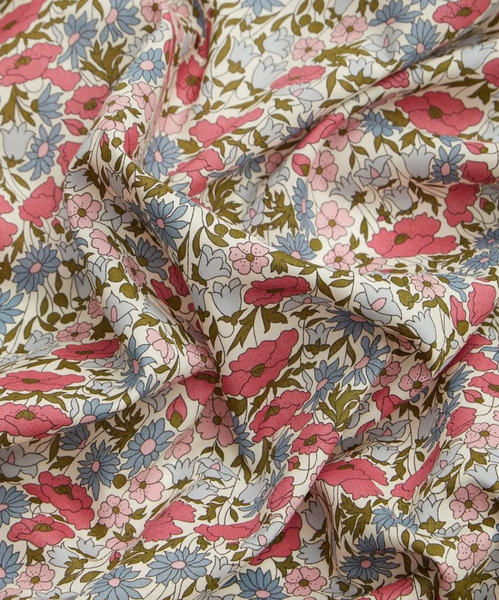 Liberty Fabrics Classic Tana Lawn|Tana Lawn™ Cotton^Poppy and Daisy Tana Lawn™ Cotton