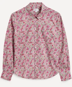 Liberty Tops^Poppy Forest Fitted Tana Lawn™ Cotton Shirt