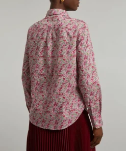Liberty Tops^Poppy Forest Fitted Tana Lawn™ Cotton Shirt