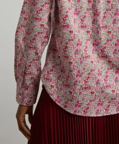 Liberty Tops^Poppy Forest Fitted Tana Lawn™ Cotton Shirt