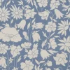 Liberty Interiors Furnishing Fabrics^Poppy Grace Cotton in Flax Flower