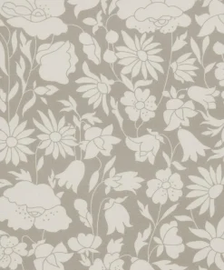 Liberty Interiors Furnishing Fabrics^Poppy Grace Cotton in Flax