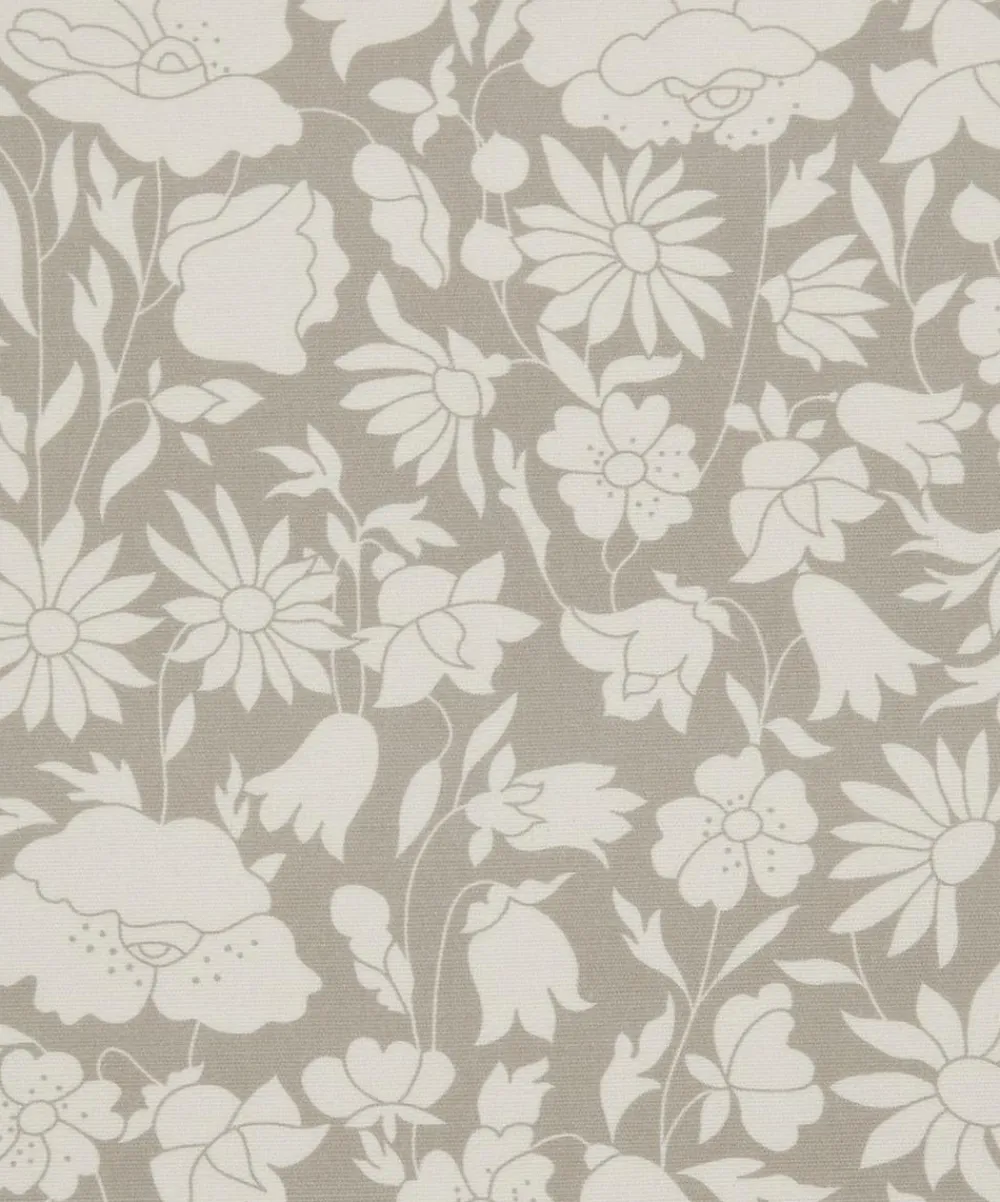 Liberty Interiors Furnishing Fabrics^Poppy Grace Cotton in Flax