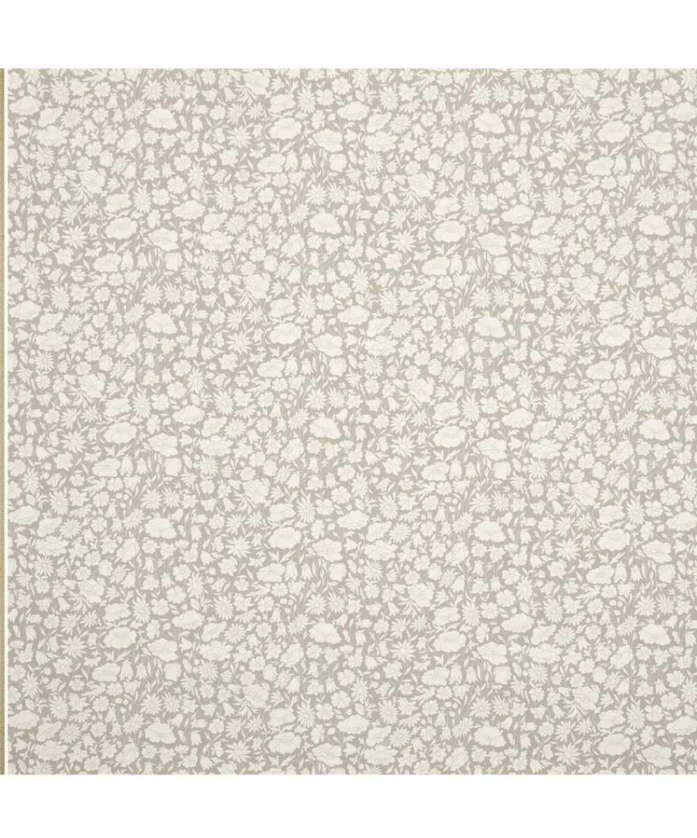 Liberty Interiors Furnishing Fabrics^Poppy Grace Cotton in Flax